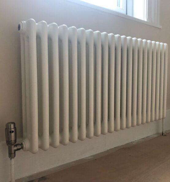 Traditional radiator installation
